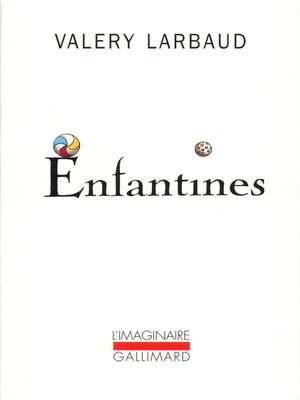 cover image of Enfantines